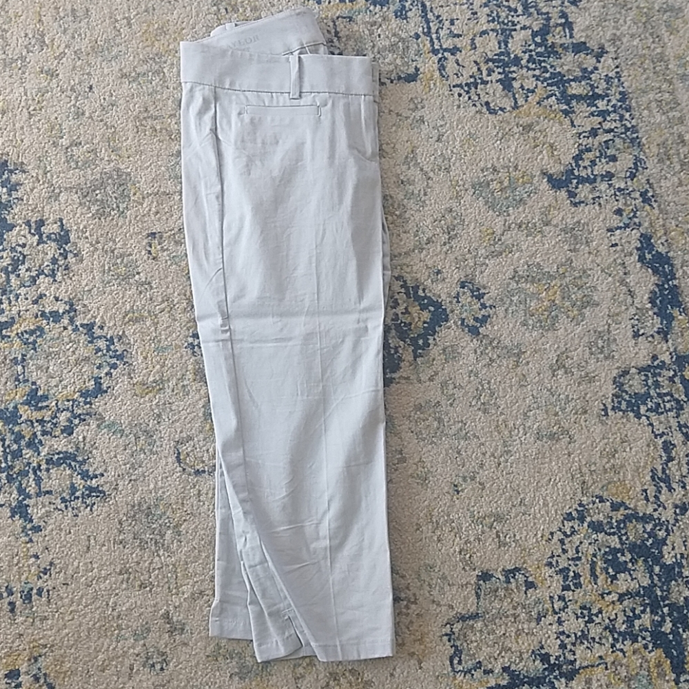 Anne Taylor cropped work pants